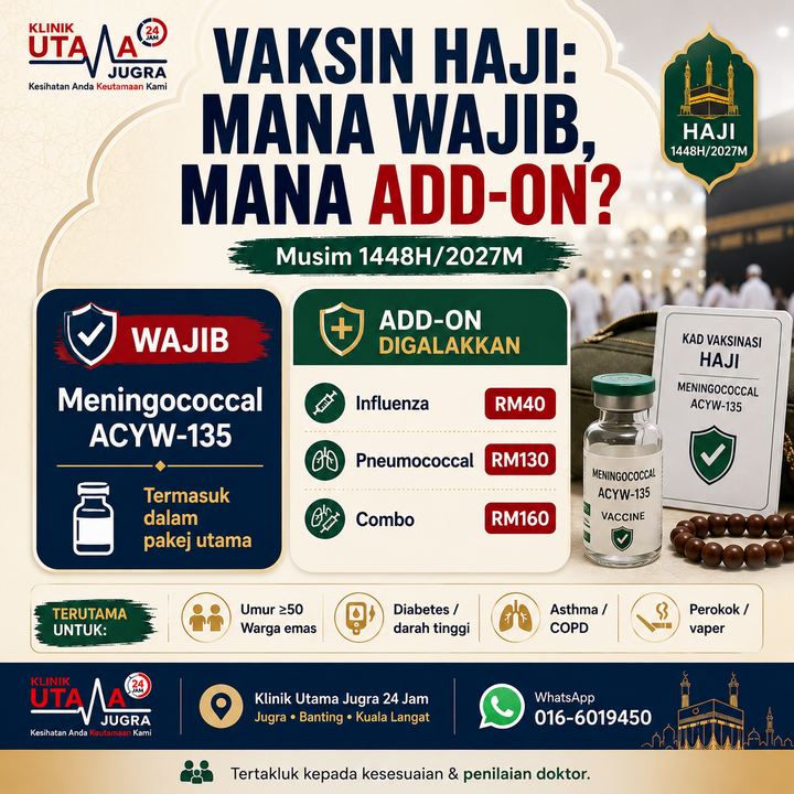 Vaksin wajib vs add-on